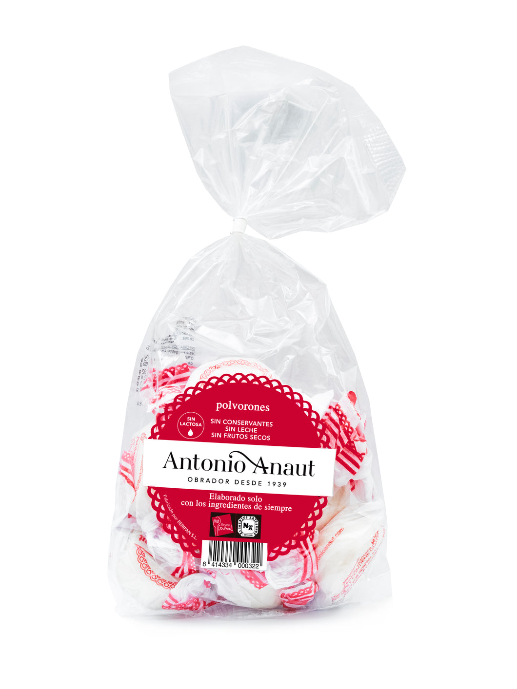 ANTONIO ANAUT POLVORONES 250 GR