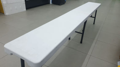 BANCO POLIETILENO 183X30X44