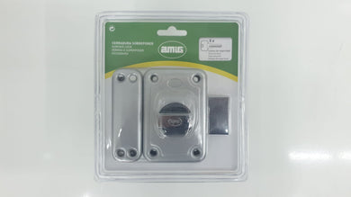 AMIG CERRADURA 80 PLATA