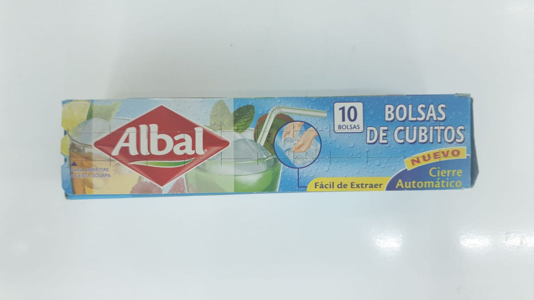 BOLSA CUBITOS HIELO 10 UNID
