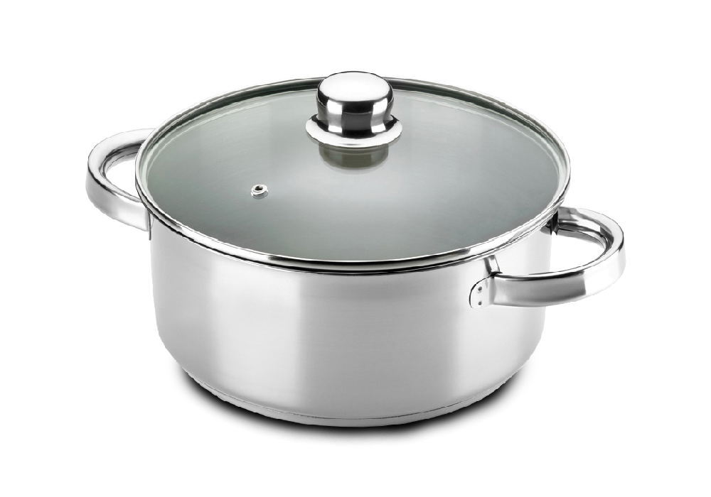 CACEROLA TAPA CRISTAL 20 ALZA