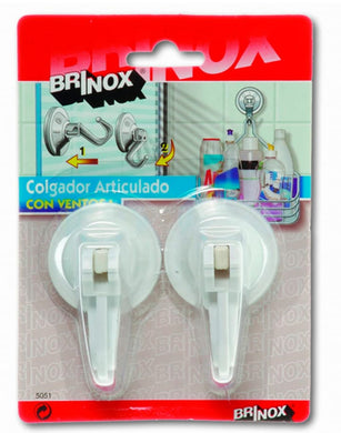 BRINOX COLGADOR VENTOSA B5051