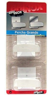 BRINOX PERCHA  BLANCO 2UD 7044