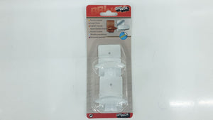 BRINOX PERCHA BLANCO 2UD 7241