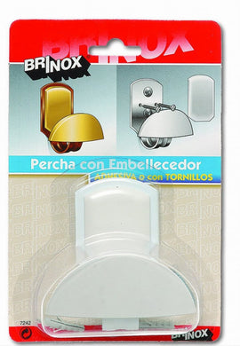 BRINOX PERCHA BLANCO 7242