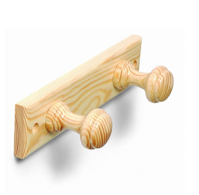 BRINOX PERCHA PINO 2 POMOS