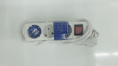 BASE 3 TOMAS CON INTERRUPTOR
