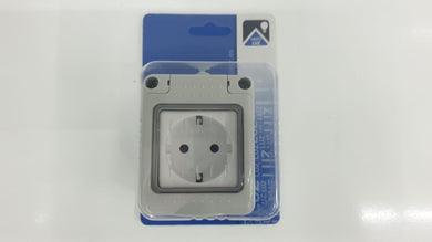 BASE LUZ SCHUKO 056251