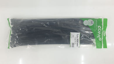 BRIDA PLASTICO 7,6 450 (100 unidades)