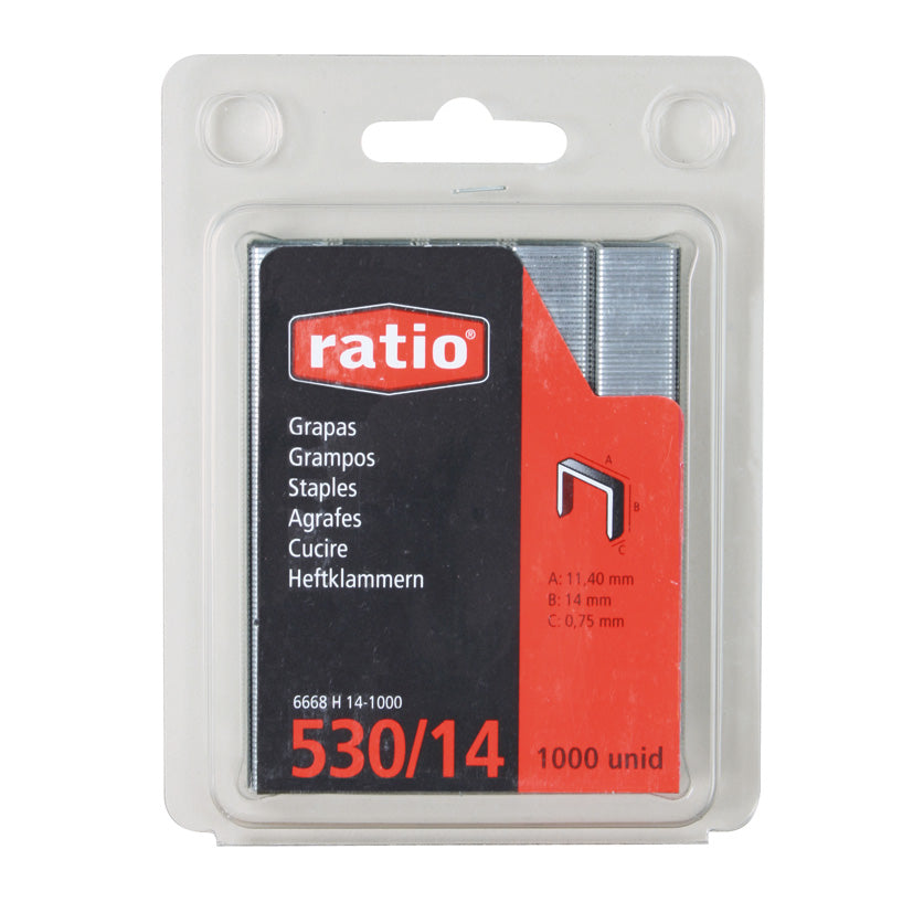 GRAPA RATIO 12 MM BLISTER 1000