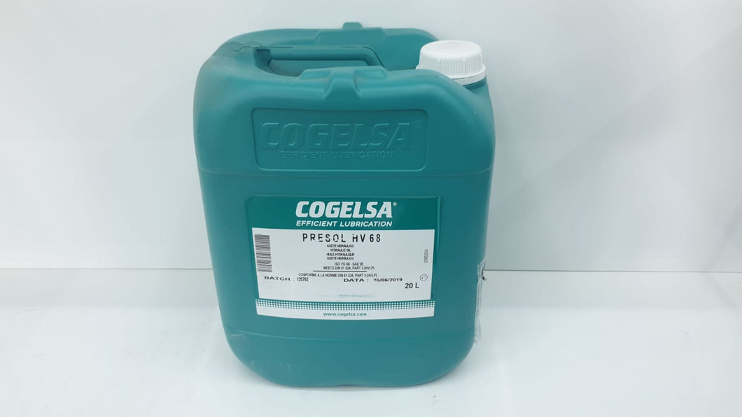 COGELSA ACEITE HV-68 20 LTS