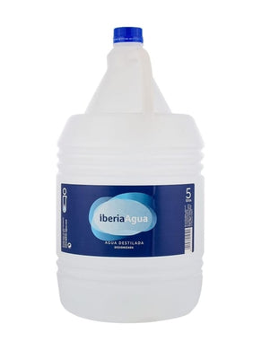 AGUA DESTILADA 5 LTS IBERIA
