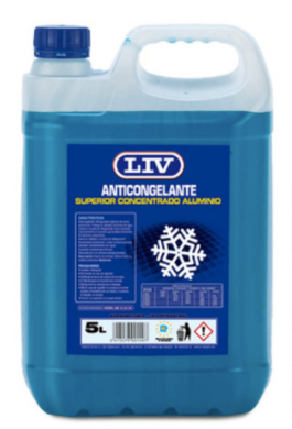 ANTICONGELANTE PURO 5 LT LIV