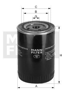 FILTRO MANN W 1150/5